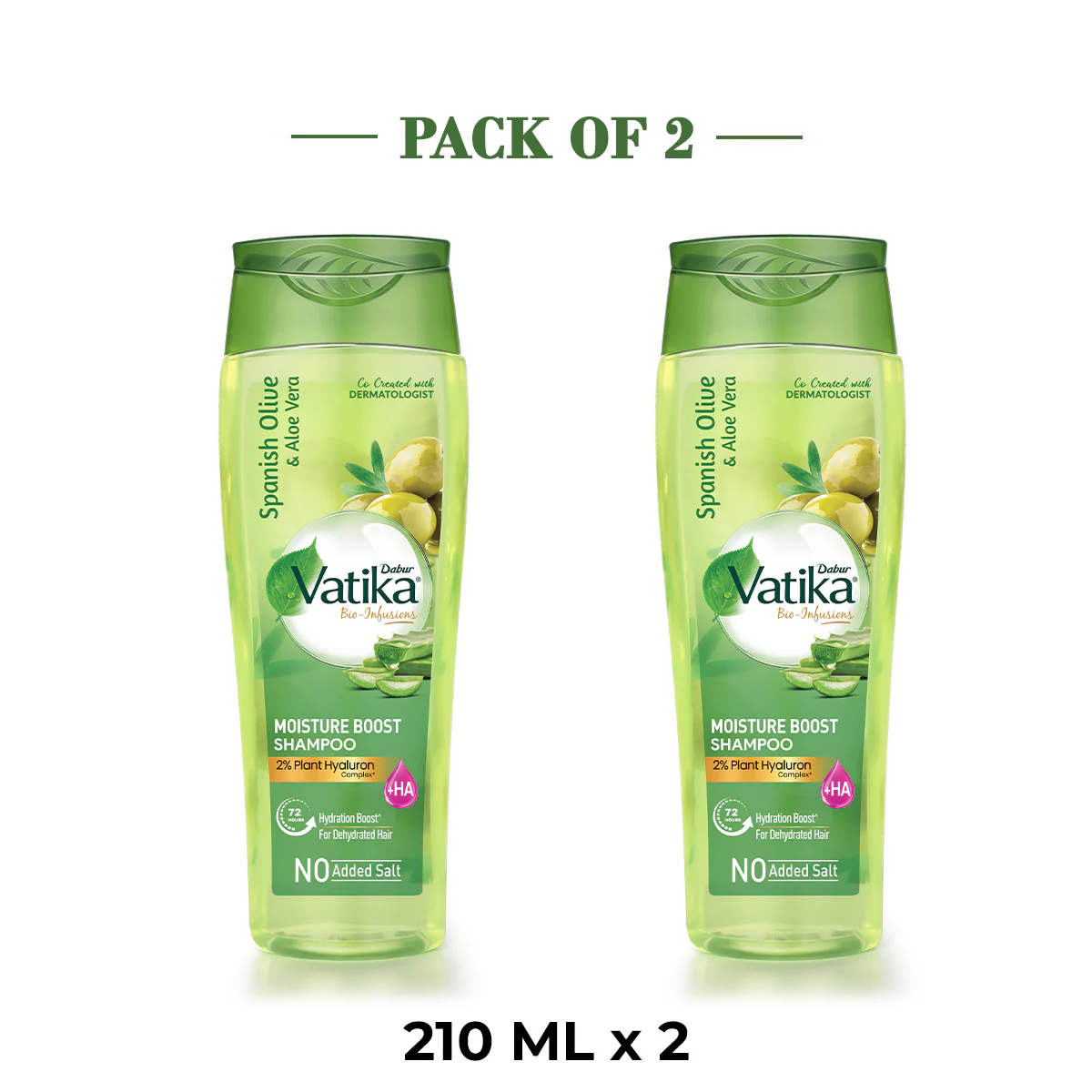 Dabur Vatika Bio Infusions Moisture Bomb shampoo 210ml