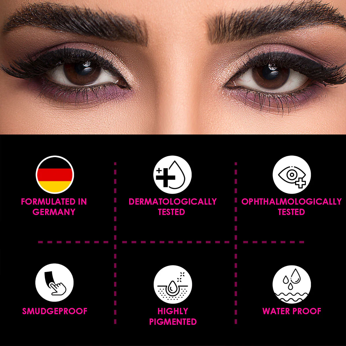 Jaquline USA Pro Stroke 24hr Black Kajal Pack of 2 - Image 3