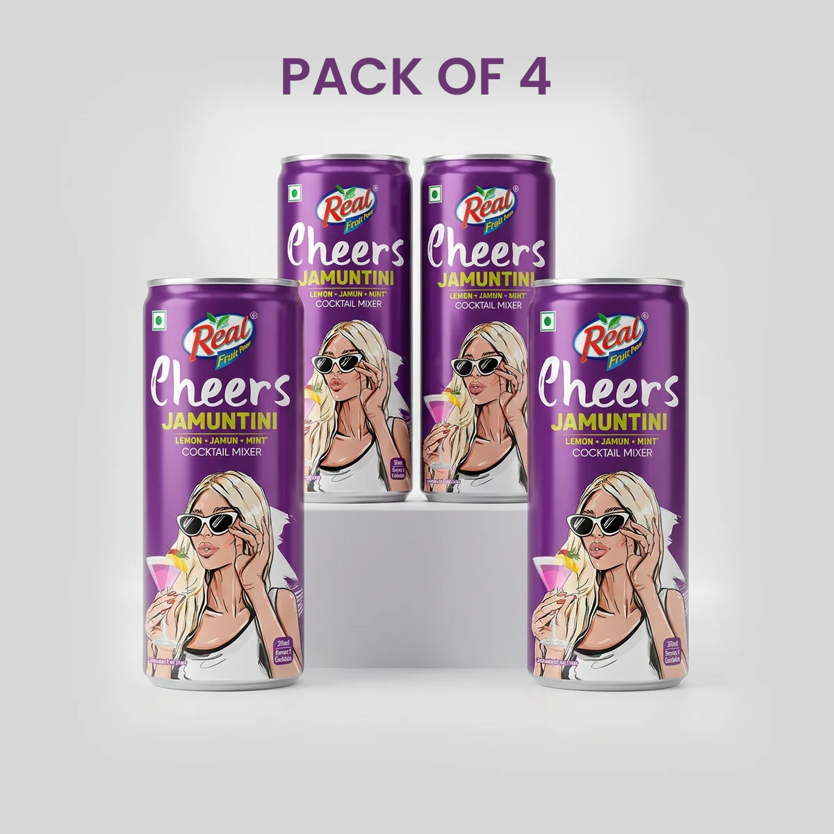 Real Cheers Jamuntini 250ml - Image 2